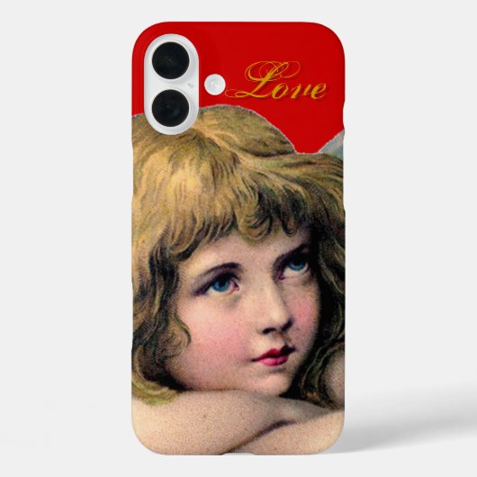 Vintage Engel Case-Mate iPhone Hülle (Rückseite)