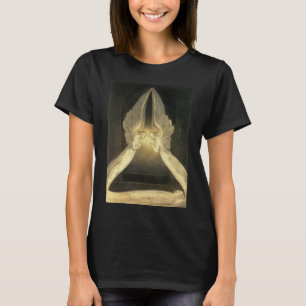 Vintage Engel, die über Jesus Christus schweben T-Shirt
