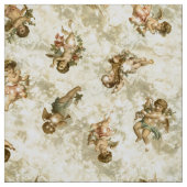 Vintage Engel Glittering Gold ID136 Stoff (Muster)