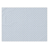 Vintage Engel in Sky Blue Floral Tischdecke (Vorderseite (Horizontal))