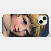 Vintage Engel iPhone Hülle (Rückseite (Horizontal))