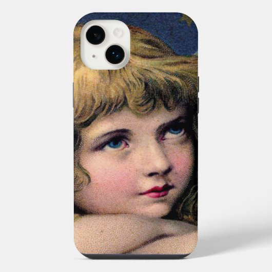 Vintage Engel iPhone Hülle (Rückseite)