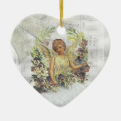 Vintage Engel Keramik Ornament (Vorne)