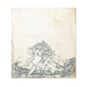 Vintage Engel Notizblock (Vorderseite)