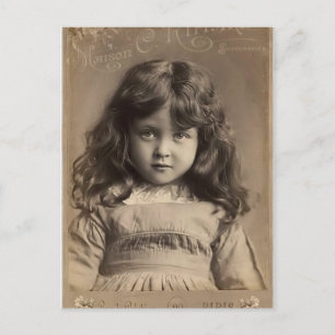 Vintage-Engel Postkarte