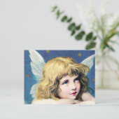 Vintage Engel Postkarte (Stehend Vorderseite)