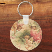 Vintage Engel Schlüsselanhänger (Vorderseite)