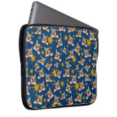 Vintage Engel & Sterne Laptopschutzhülle (Vorne Rechts)