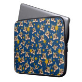 Vintage Engel & Sterne Laptopschutzhülle (Vorderseite Links)