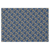 Vintage Engel & Sterne Tischdecke (Vorderseite (Horizontal))