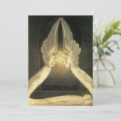 Vintage Engel über Jesus Christus (Stehend Vorderseite)