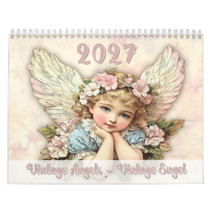 Vintage Engel - Vintag Engel 2026 Kalender