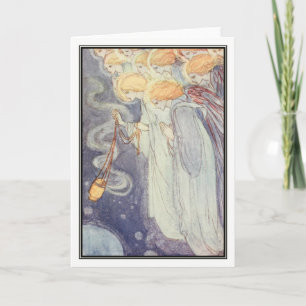 Vintage Engel von Florence Harrison Karte