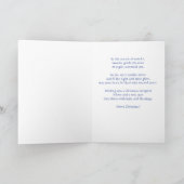 Vintage Engelkarte mit benutzerdefiniertem Text Karte (Innenseite)