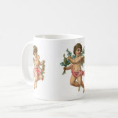 Vintage Engels-Schale Kaffeetasse (Vorderseite Links)