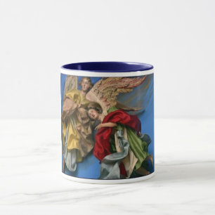Vintage Engels Weihnachtskaffee Tasse