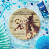 Vintage Engelsschmuck Pappteller (Party)