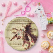 Vintage Engelsschmuck Pappteller (Party)