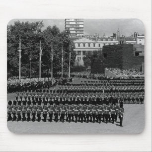 Vintage England Garde marschiert im langsamen Zeit Mousepad