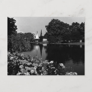 Vintage England London Buckingham St James Park Postkarte