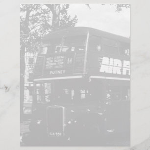 Vintage-England-London-Doppeldeckerbus