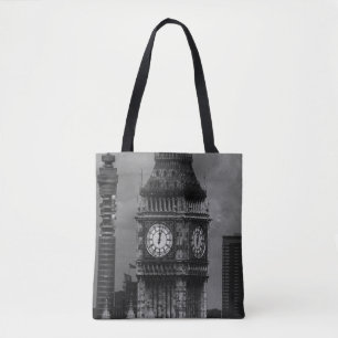Vintage England London Postamt-Turm Big Ben Tasche