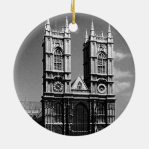Vintage England London Westminster Abbey 1970 Keramik Ornament