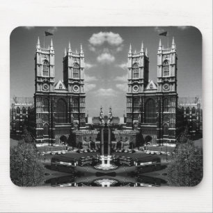 Vintage England London Westminster Abbey Mauspad
