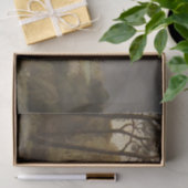 Vintage englische Landschaft in Derbyshire Landkre Seidenpapier (Geschenk)