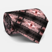 Vintage englische Parlamentsgebäude Krawatte (Gerollt)