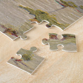 Vintage englischer Garten mit Steinweg Puzzle (Seite)