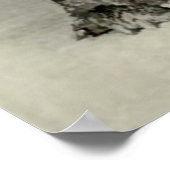 Vintage English Bulldog Photograph Poster (Ecke)