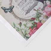 Vintage Entdeckungsrückseite Seidenpapier (Ausschnitt)