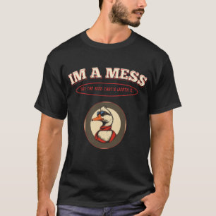 Vintage-Enten-Cartoon – Ich bin ein Chaos T-Shirt