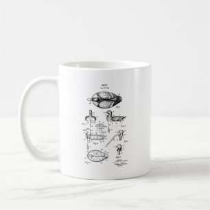 Vintage Entenjagd Kaffeetasse