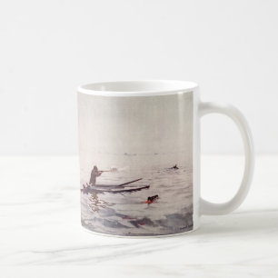 Vintage-Entenjäger-Seekajak-Sportler-Kaffeetasse Kaffeetasse