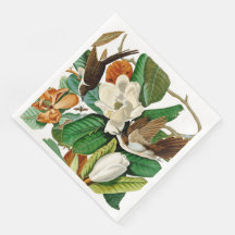 Vintage Entfärbung von Humming Bird Floral