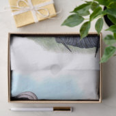 Vintage Entkopplung des Weißrumped-Vulture-Vogels Seidenpapier (Geschenk)