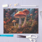 Vintage Entkopplung von Pilzcotattecore Seidenpapier (Handwerk)