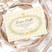 Vintage Entlein Floral Windel Tombola