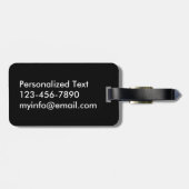 Vintage Entomologie Hydrophilidae Gepäckanhänger (Rückseite horizontal)