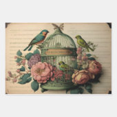 Vintage Entpacker-Schubladenverkleidungen Geschenkpapier Set (Vorderseite 2)