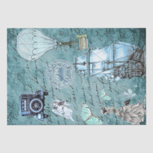 Vintage Entpackung 15" x 20" Gewebepapier Seidenpapier
