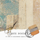 Vintage Entpackung von Texturen Seidenpapier