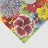 Vintage Entwürfe von Saatgutverpackungen Seidenpapier (Ausschnitt)