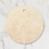 Vintage Ephemera Angel Cherubs Kinderdusche Geschenkanhänger (Rückseite)