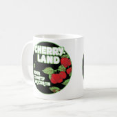 Vintage Ephemera, Cherryland Door Landkreis Wiscon Kaffeetasse (Vorderseite Links)