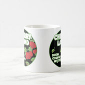 Vintage Ephemera, Cherryland Door Landkreis Wiscon Kaffeetasse (Mittel)