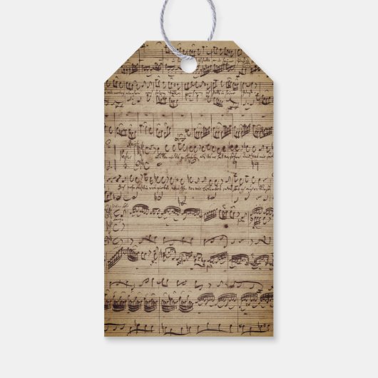 Vintage Ephemera Journaling Tag Geschenkanhänger (Rückseite)