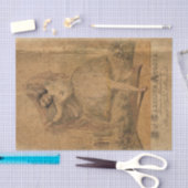 Vintage-Ephemera Opern Seidenpapier (Handwerk)